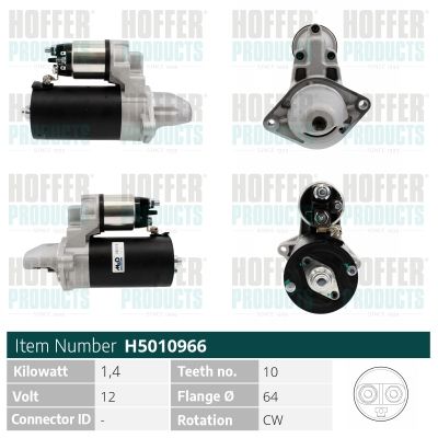 стартер HOFFER H5010966