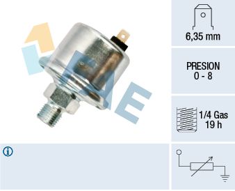 Sensor, oljetryck FAE 14040