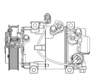 COMPRESOR CLIMATIZARE MAHLE ACP628000P 1