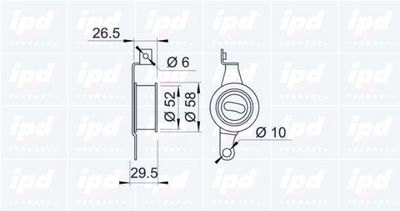ROLA INTINZATOR CUREA DISTRIBUTIE IPD 140787 1