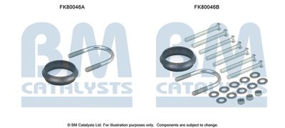 Zestaw montażowy, katalizator BM CATALYSTS FK80046