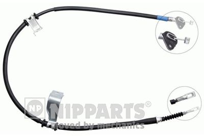 Тросик, cтояночный тормоз NIPPARTS J17301 для HYUNDAI i10