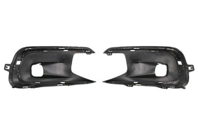 Voorbumper afdekking Voor Links/Rechts (2 st. set, met mistlampgaten) past: CITROEN C4 GRAND PICASSO II, C4 PICASSO II 05.16-