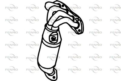 Katalizator FENNO 250510J010