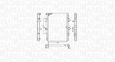 RADIATOR RACIRE MOTOR MAGNETI MARELLI 350213199400 1