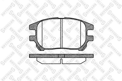 STELLOX 983 000-SX Тормозные колодки и сигнализаторы для LEXUS RX (MCU15) 300 AWD (MCU15) STELLOX 983 000-SX Тормозные колодки и сигнализаторы для LEXUS RX (MCU15) 300 AWD (MCU15)