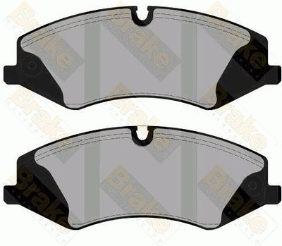 Brake ENGINEERING PA1880 Тормозные колодки и сигнализаторы  для LAND ROVER RANGE ROVER III (L322) 3.6 D 4x4