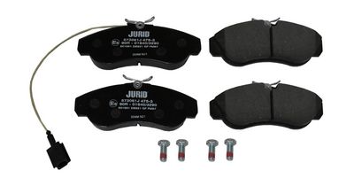 BREMSBELAGSATZ SCHEIBENBREMSE