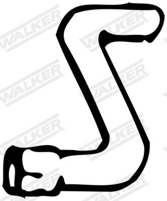 ABGASROHR WALKER 08158 9