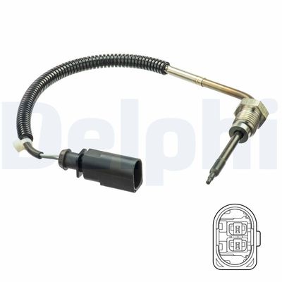 SENZOR TEMPERATURA GAZE EVACUARE DELPHI TS30209