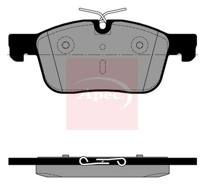 APEC Brake Pad Set, disc brake PAD2442
