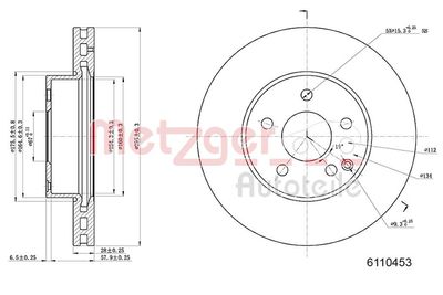 Brake Disc 6110453