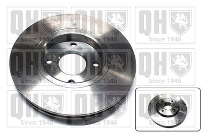 Тормозной диск QUINTON HAZELL BDC3806 для FORD SIERRA