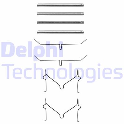 Tillbehörssats, skivbromsbelägg DELPHI LX0182