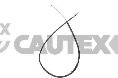 Тросик, cтояночный тормоз CAUTEX 761031 для FIAT STRADA