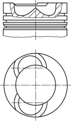 Zuiger - 2294400 - MAHLE