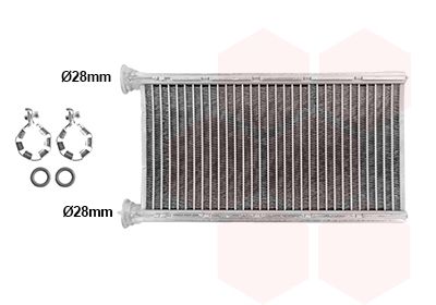 Kachelradiateur, interieurverwarming