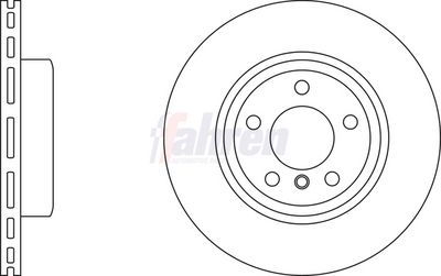 Fahren Brake Disc FBD6434