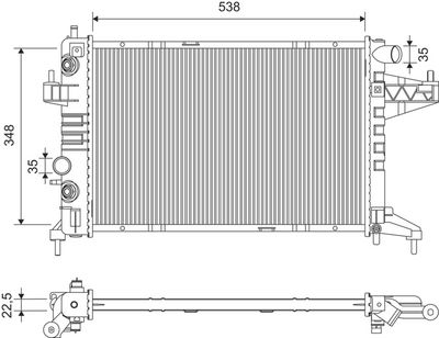 RADIATOR RACIRE MOTOR