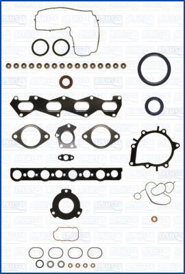 Комплект прокладок, двигатель WILMINK GROUP WG1166043 для FORD S-MAX