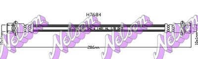 Тормозной шланг KAWE H7684 для TOYOTA FORTUNER