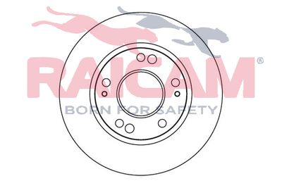 RAICAM RD00354 Тормозные диски для MITSUBISHI ECLIPSE II (D3_A)