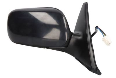 Zijspiegel Rechts (elektrisch, in reliëf, met verwarming, under-coated) past: TOYOTA AVENSIS T22 09.97-03.03