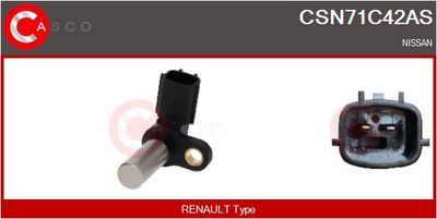 SENZOR IMPULSURI ARBORE COTIT CASCO CSN71C42AS