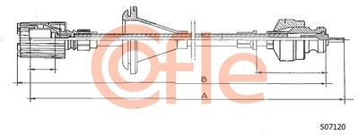 Linka tachografu COFLE 92.S07120