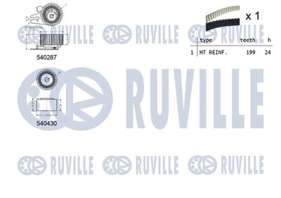 SET CUREA DE DISTRIBUTIE RUVILLE 550297 1