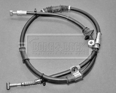 Тросик, cтояночный тормоз BORG & BECK BKB1685 для MITSUBISHI COLT