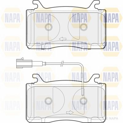 Brake Pad Set NAPA PBP7717