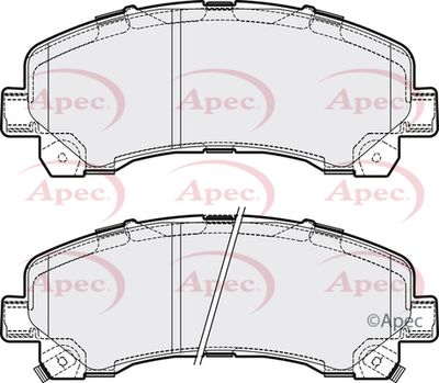 Brake Pad Set APEC PAD1736