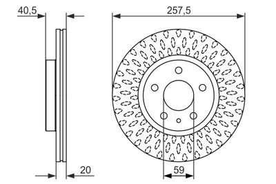 DISC FRANA BOSCH 0986479647