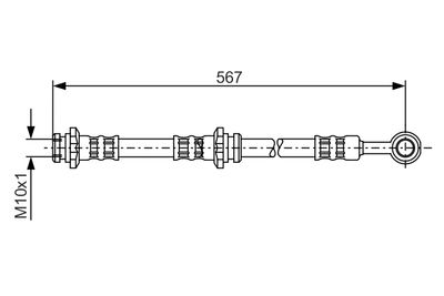 BOSCH Bremsschlauch