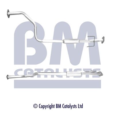 Exhaust Pipe BM Catalysts BM50232