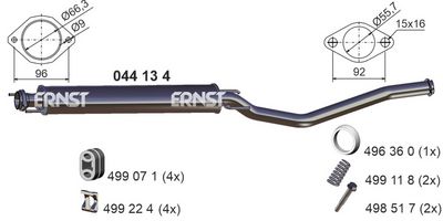 MITTELSCHALLDäMPFER