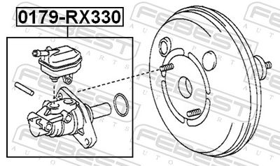 POMPA CENTRALA FRANA FEBEST 0179RX330 1