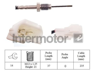 Sensor, exhaust gas temperature Intermotor 27235