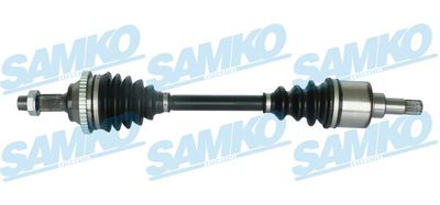 SAMKO DS38180 Полуось в сборе  для PEUGEOT 206 Наклонная задняя часть (2A/C) 1.6 16V