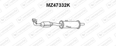 Катализатор VENEPORTE MZ47332K для MAZDA 6