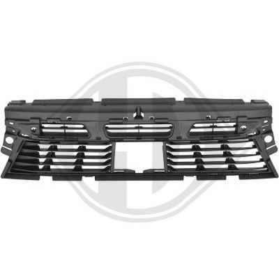 Ventilatiegrille, bumper