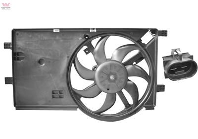 VAN WEZEL 1748747 Вентилятор системы охлаждения двигателя  для FIAT QUBO (Фиат Qубо)