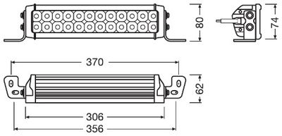 FERNSCHEINWERFER ams-OSRAM LEDDL117CB 2