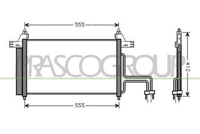 KONDENSATOR KLIMAANLAGE