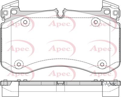 Brake Pad Set APEC PAD2362