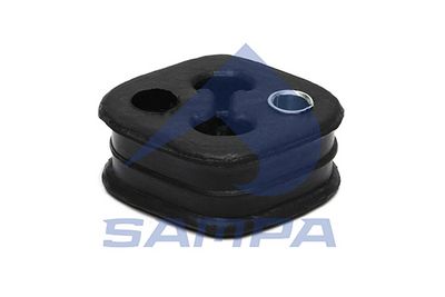 Soporte, sistema de escape