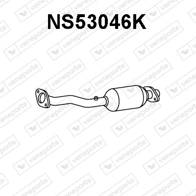 Катализатор VENEPORTE NS53046K для NISSAN NOTE
