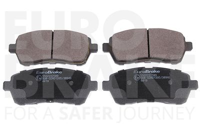 Комплект тормозных колодок, дисковый тормоз EUROBRAKE 5502222589 для FORD KA+