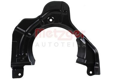 Panel rozbryzgiwujący, tarcza hamulcowa METZGER AUTOTEILE 6115606